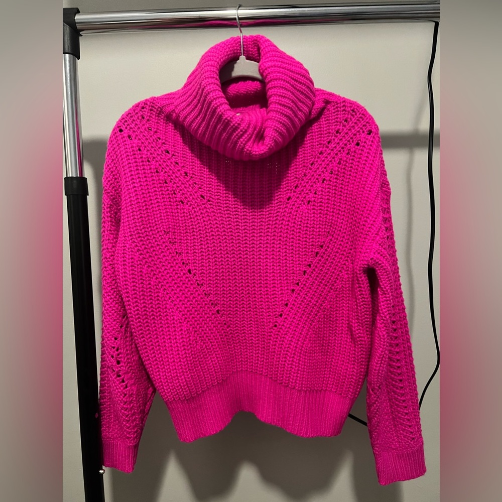 Hot Pink Sweater Size S/M